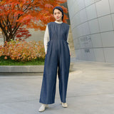 Jeane Denim Jumpsuit Blue Indigo