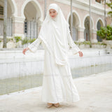 Havina Abaya Set Broken White