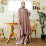 Hanifa Tunik Set Brown