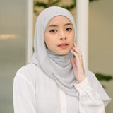 Bawal Inner Oval (Pashmina Inner Oval) Ceruty Panjang Muslim Kerudung