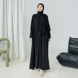 Pre Order Hafisa Abaya Set Black