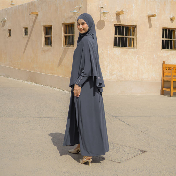 Hafisa Abaya Set Cadet