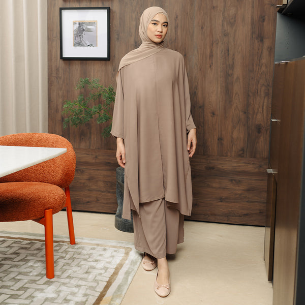 Hanifa Tunik Set Cappuccino