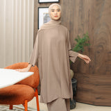 Hanifa Tunik Set Cappuccino