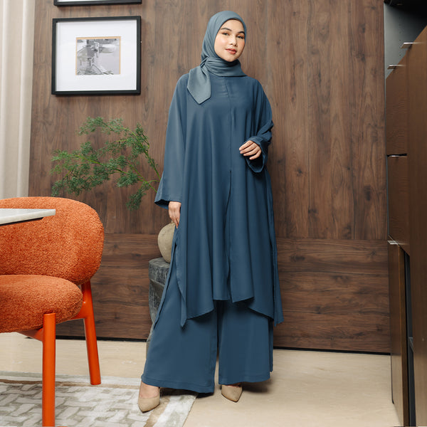 Hanifa Tunik Set Denim