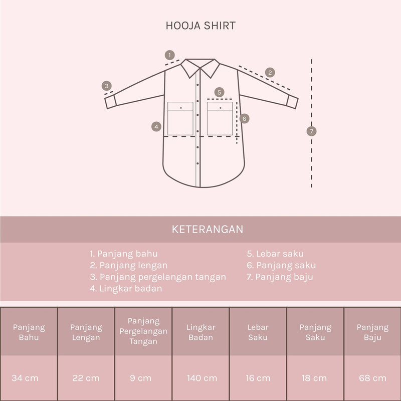 Hooja Shirt (Kemeja Saku Linen)