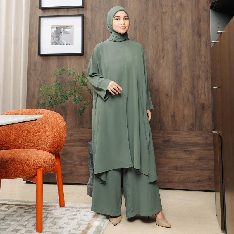 Hanifa Tunik Set Emerald