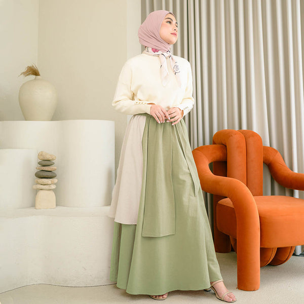 Tami Skirt Creamy Matcha