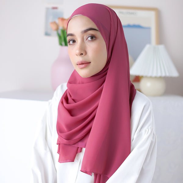 Bawal Shawl (Pashmina Ceruti Babydoll) Fuschia