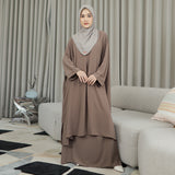 Haifa Tunik Set Choco