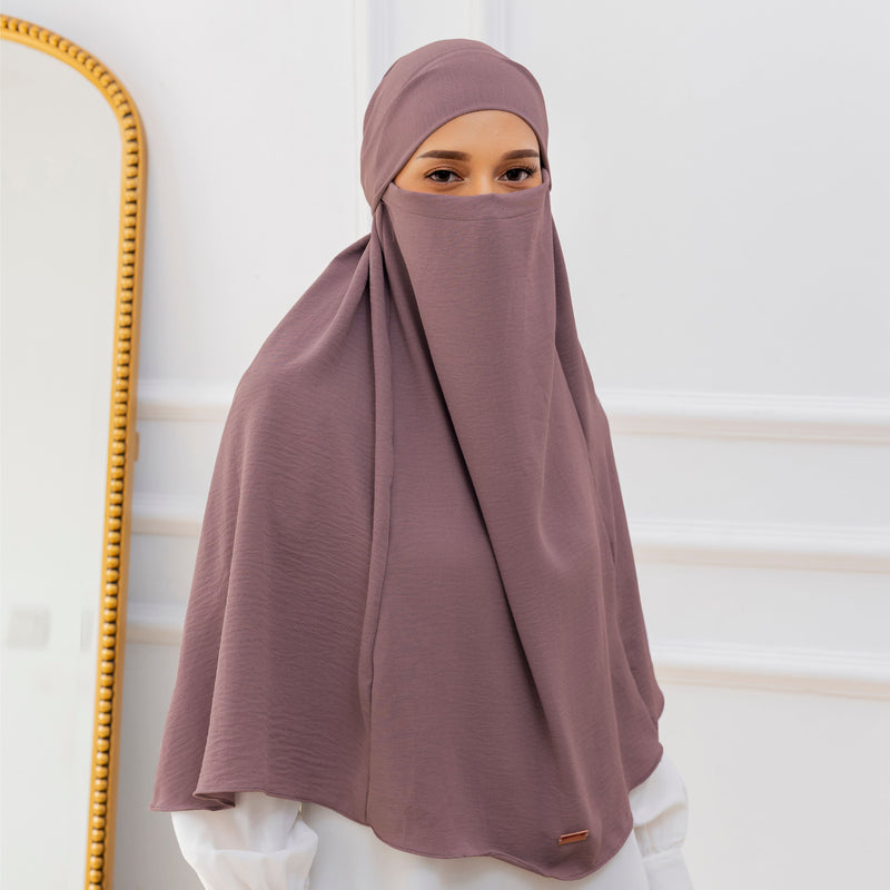 Halima French Khimar Frappuccino