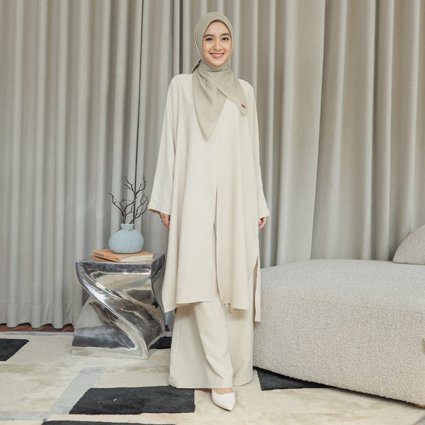 Hanifa Tunik Set Cream