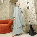 Haifa Tunik Set Iced Aqua