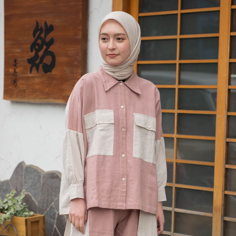 Hooja Shirt (Kemeja Saku Linen)