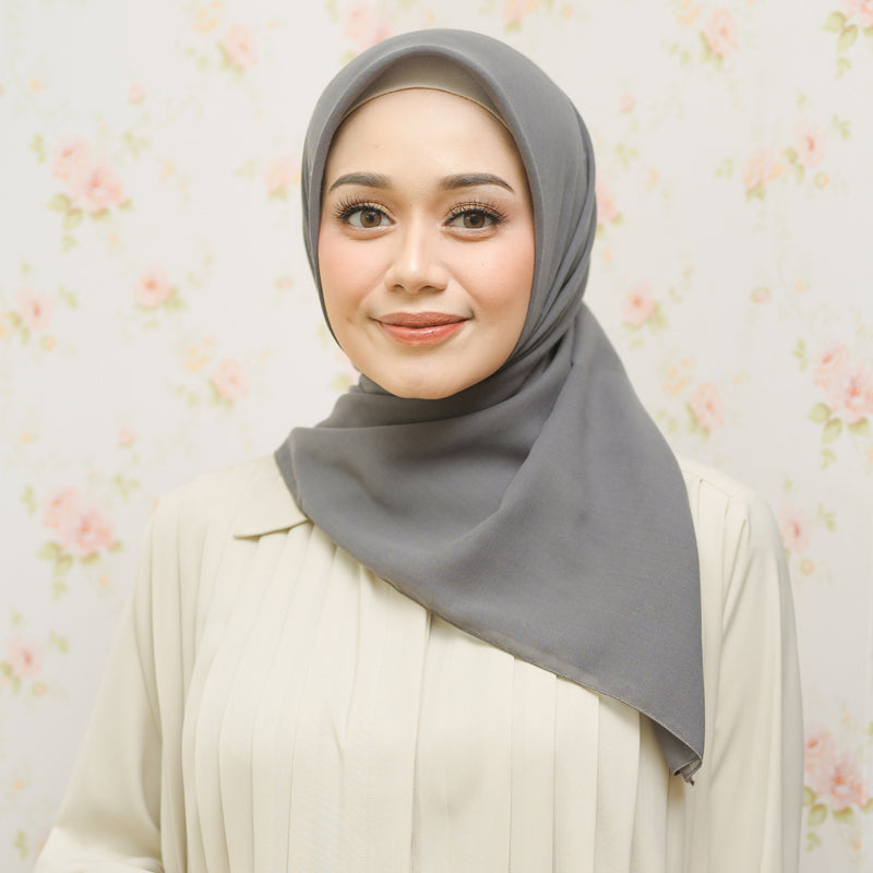 Viona Plain Paris (Hijab Segiempat Paris Premium)