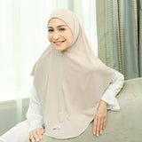 Nara Instan Rayon (Hijab Instan Malay Style Rayon Anti Gerah)