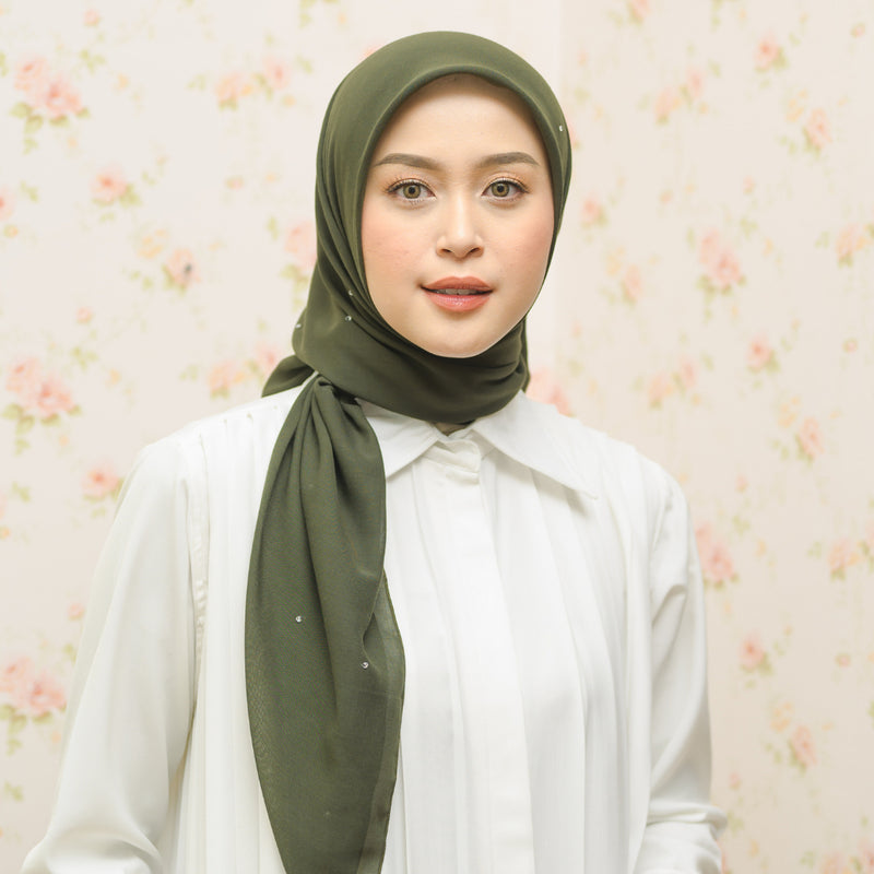 Viona Paris Swarovski (Hijab Paris Segiempat Swarovski)