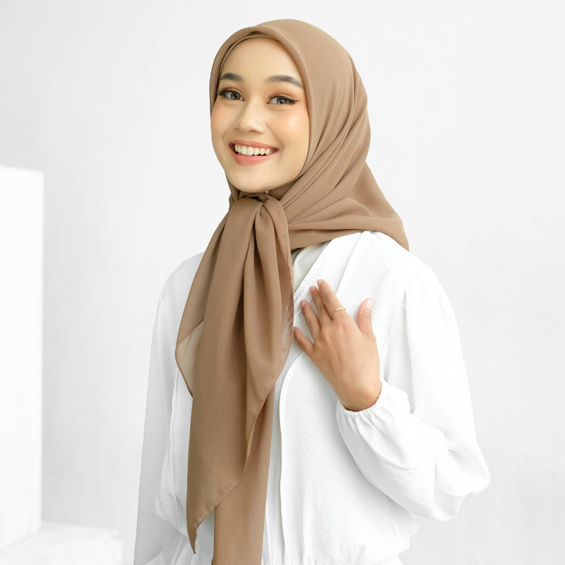 Viona Plain Paris (Hijab Segiempat Paris Premium)