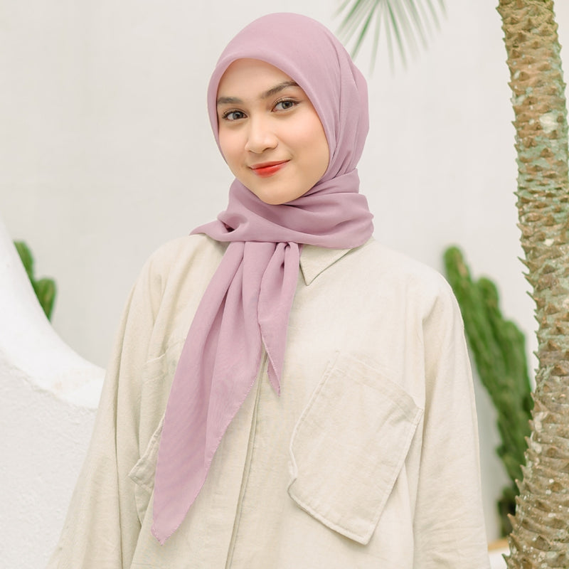 Mara Plain Paris (Hijab Paris Polos Segiempat)