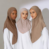 Nara Instan Rayon (Hijab Instan Malay Style Rayon Anti Gerah)