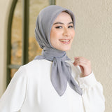 Maka Square (Hijab Segiempat Motif Garis)