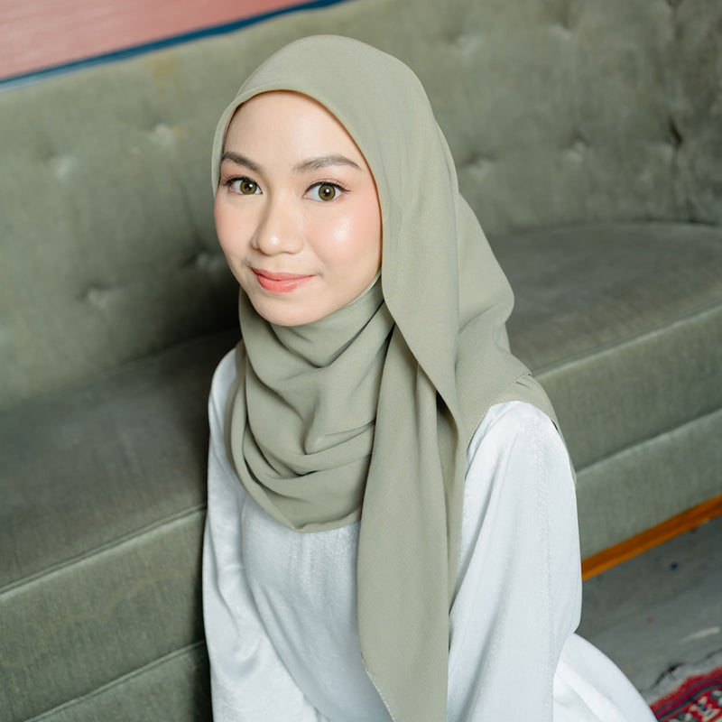 Mara Plain Paris (Hijab Paris Polos Segiempat)