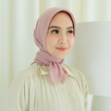 Haraa Voal Eyelash (Hijab Segiempat Voal Polos Embroidery)