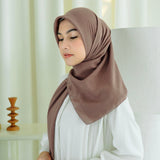 Haraa Voal Eyelash (Hijab Segiempat Voal Polos Embroidery)