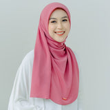 Detaa Oval Syari (Hijab Segiempat Syari Oval Melayu)