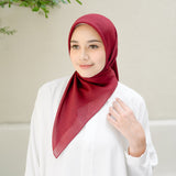 Maka Square (Hijab Segiempat Motif Garis)