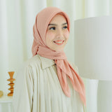 Haraa Voal Eyelash (Hijab Segiempat Voal Polos Embroidery)