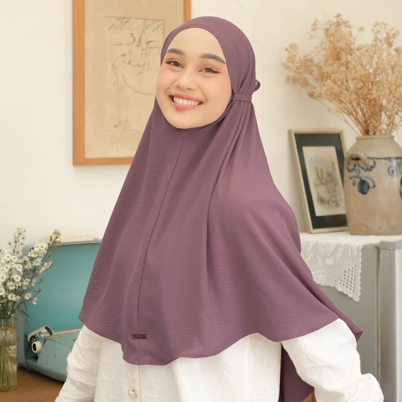 Biyya Instan (Hijab  Bergo Umroh Crinkle)