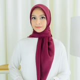 Haraa Voal Eyelash (Hijab Segiempat Voal Polos Embroidery)