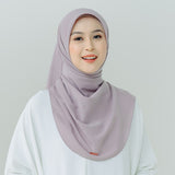 Detaa Oval Syari (Hijab Segiempat Syari Oval Melayu)