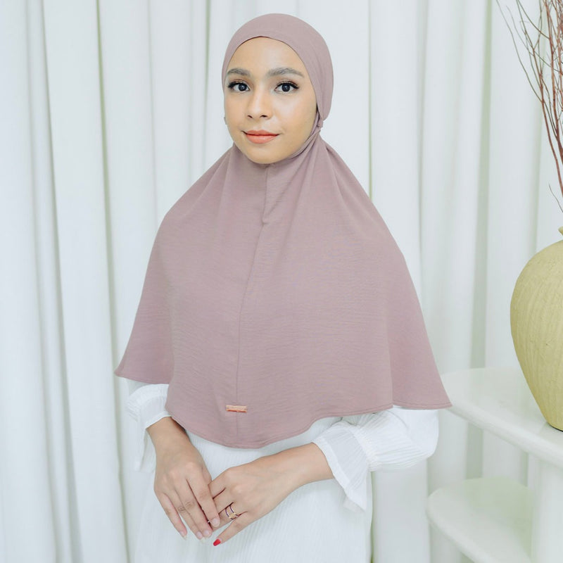 Biyya Instan (Hijab  Bergo Umroh Crinkle)