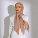 Haraa Voal Eyelash (Hijab Segiempat Voal Polos Embroidery)