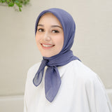 Maka Square (Hijab Segiempat Motif Garis)