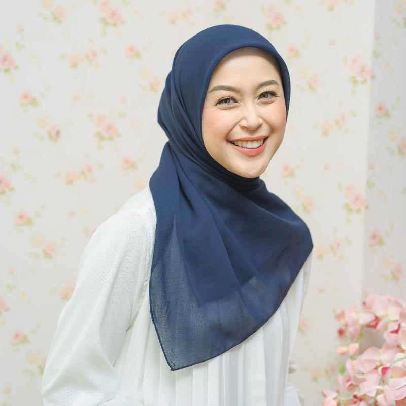 Viona Plain Paris (Hijab Segiempat Paris Premium)