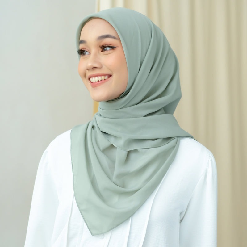 Viona Plain Paris (Hijab Segiempat Paris Premium)