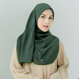 Detaa Oval Syari (Hijab Segiempat Syari Oval Melayu)