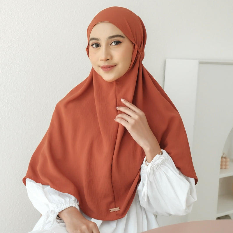 Biyya Instan (Hijab  Bergo Umroh Crinkle)