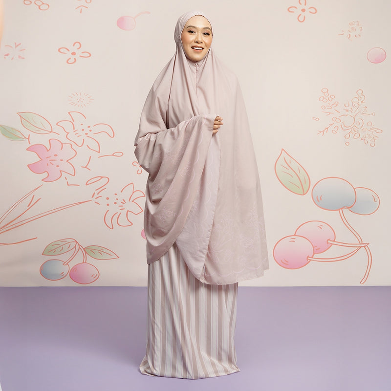 Shadira Prayer Set Travel Mini Pouch Peach Blush