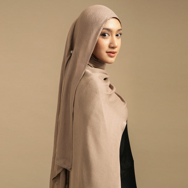 Pashmina Viscose Nour Shawl  Lozy x Lesti Latte New