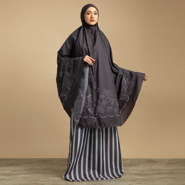 Shadira Prayer Set Travel Mini Pouch Coffee Bean