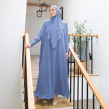 [Defect] Hafsha Abaya Set (Gamis Abaya Set Umroh)