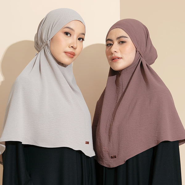 Biyya Instan (Hijab  Bergo Umroh Crinkle)