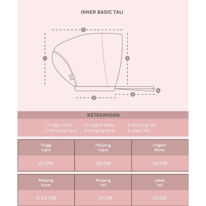 Inner Basic Tali (Ciput Tali Basic Rayon)