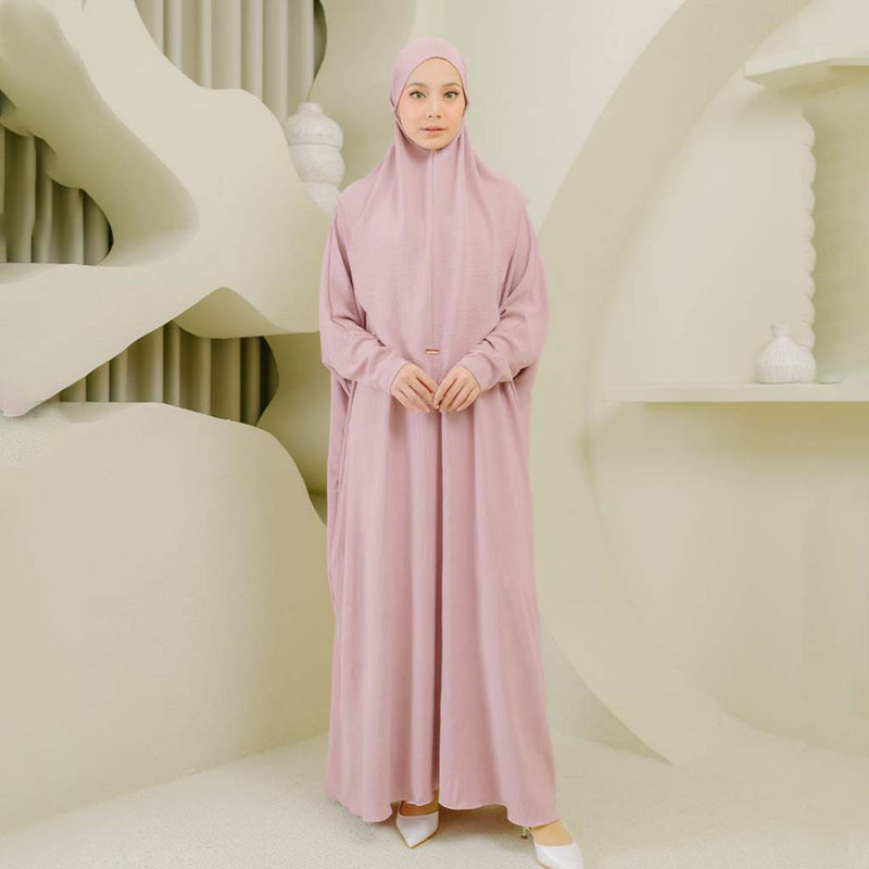 [Defect] Hafsha Abaya Dress Only (Dress Crinkle Abaya Umroh)