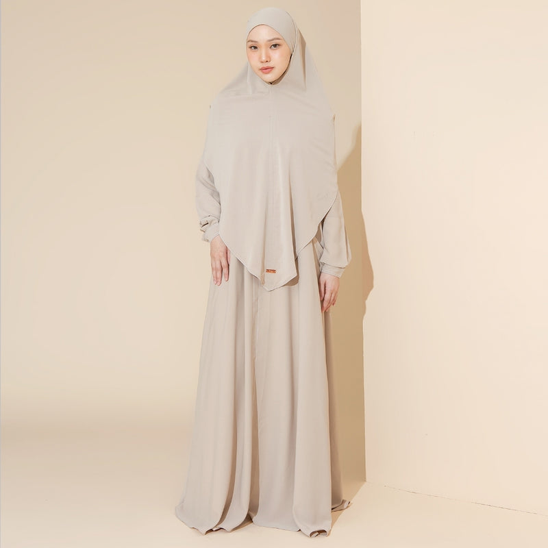 [Defect] Humaya Abaya Set (Gamis Abaya Set Kerudung)