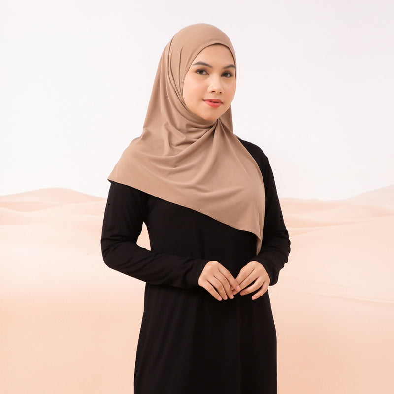 Naima Instan Jersey (Hijab Instan Segitiga Bahan Jersey)